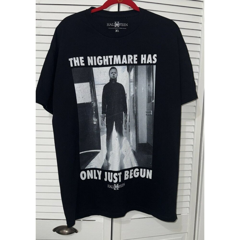 Halloween II Michael Myers T Shirt Men’s XL The Nightmare Has Only Just Begun